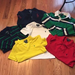 Boys polo lot small sizes
